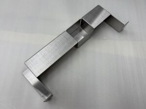 ヘアライン仕上げ　ステンレスカバー